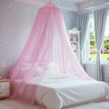 Bed Canopy Mosquito Net,Princess Bed Canopy Canopy Bed Curtains for Girls Room,M