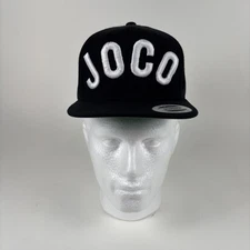 Joco Hat Cap Ballcap Black Snapback Yupoong