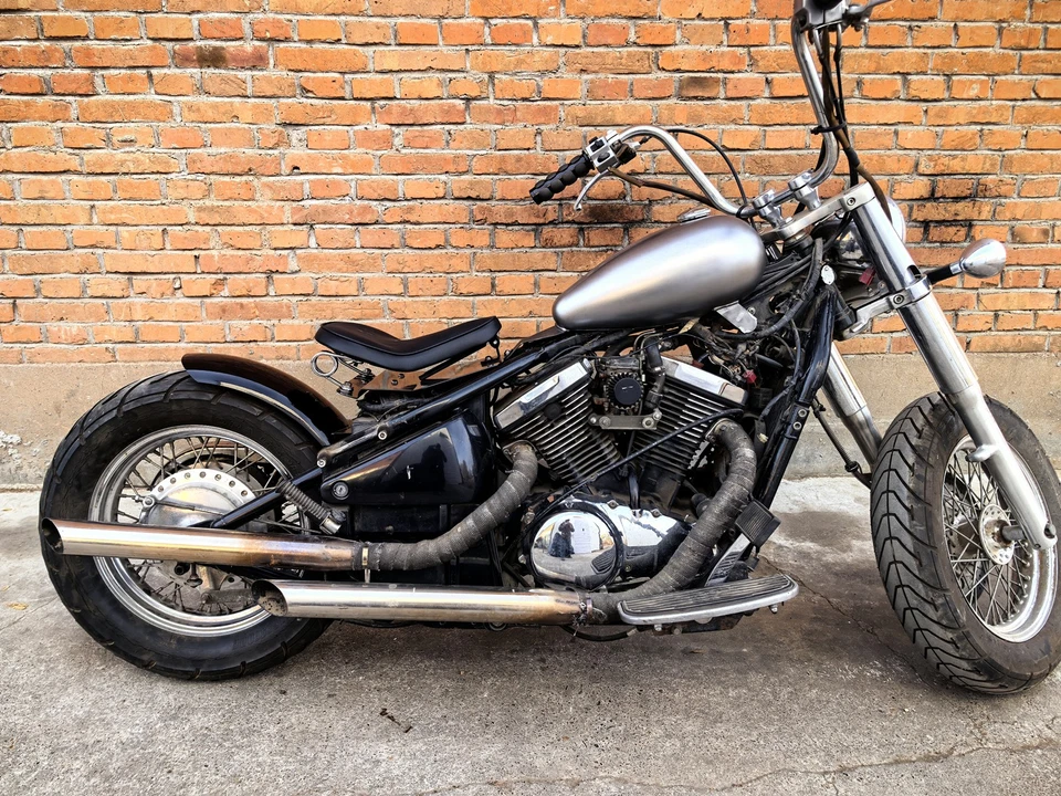 Carenado guardabarros trasero para Kawasaki Vulcan400 800 1995-2003 1996 plateado Foto 4 de 4