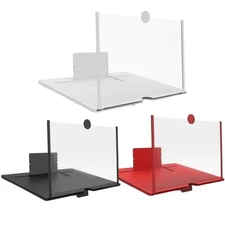 Cell Phone Screen Magnifier 3D HD 10 Inch Foldable Visual Enhancer