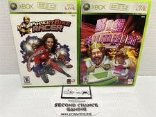 Xbox 360 Big Bumpin'  Pocket Bike Racer Burger King Games Bundle -CIB Free Ship