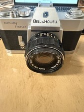 Bell  Howell 35mm Auto/Reflex SLR design 237 vintage 1969 film camera by Canon