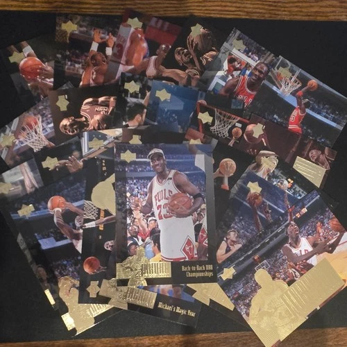 New ListingMichael Jordan The Jordan Collection Upper Deck NBA Card Lot Bulls 24 Card set
