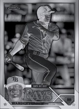 [DIGITAL] Topps Bunt - Wander Franco - Topps Chrome 23 S1 -  Black White Base