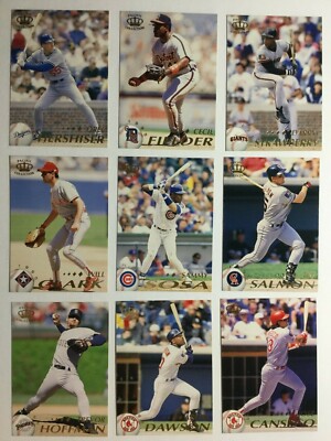 1995 Pacific Crown Collection MLB Cards - Pick From List (1 - 450)