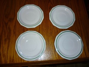 Pfaltzgraff CHRISTMAS HERITAGE Replacement Saucers (4) - So Nice!