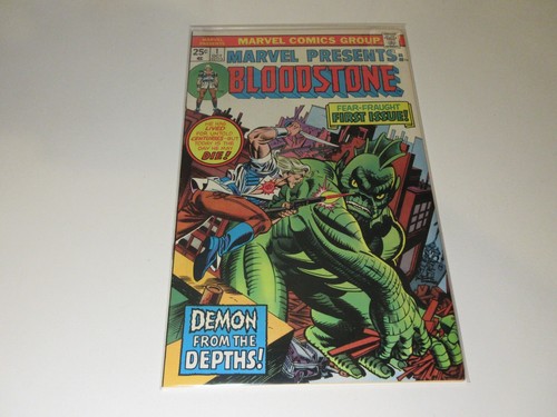 Marvel Presents Bloodstone #1, 1975, 1. Auftritt Bloodstone, NM-M? Ungelesen - Bild 1 von 6