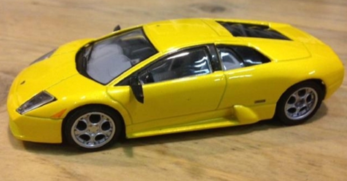 Lamborghini Murcielago Yellow 1:43 Scale, NEW