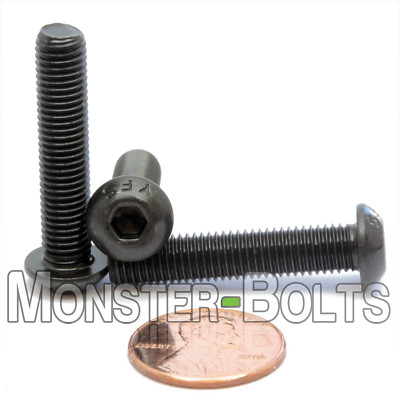 #ad #ad 1 4 28 Button Head Socket Cap Screws Alloy Steel w Black Oxide US SAE Fine $15.01