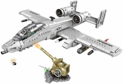 Building Block 06022 Warthog A10 Fighter Bricks Set 961PCS