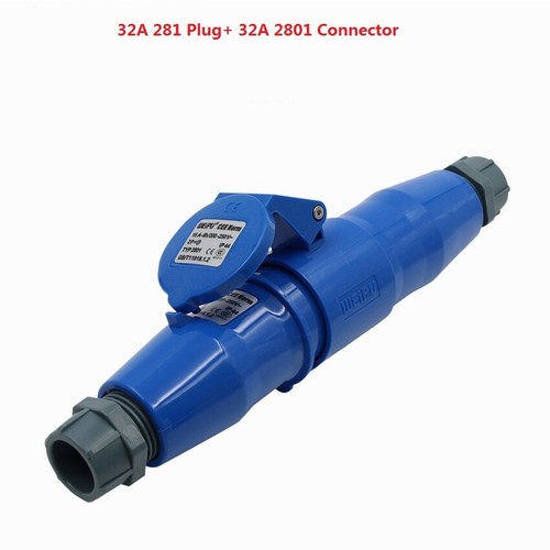 230V 16/32Amp 3Pin Industrial Site Plugs &Socket IP44 Male/Female Connector 2P+E - Picture 5 of 26