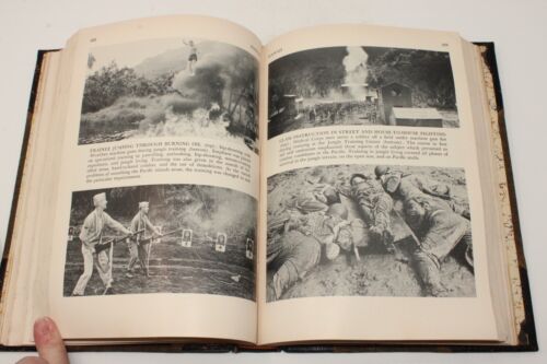 THE WAR AGAINST JAPAN Pictorial Record, HC ©1952 G.P.O. Quarter Leather GOOD - Picture 17 of 22