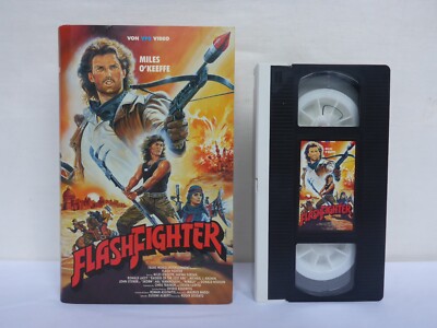 VHS Flashfighter Flash Fighter Miles O'Keeffe FSK: 16