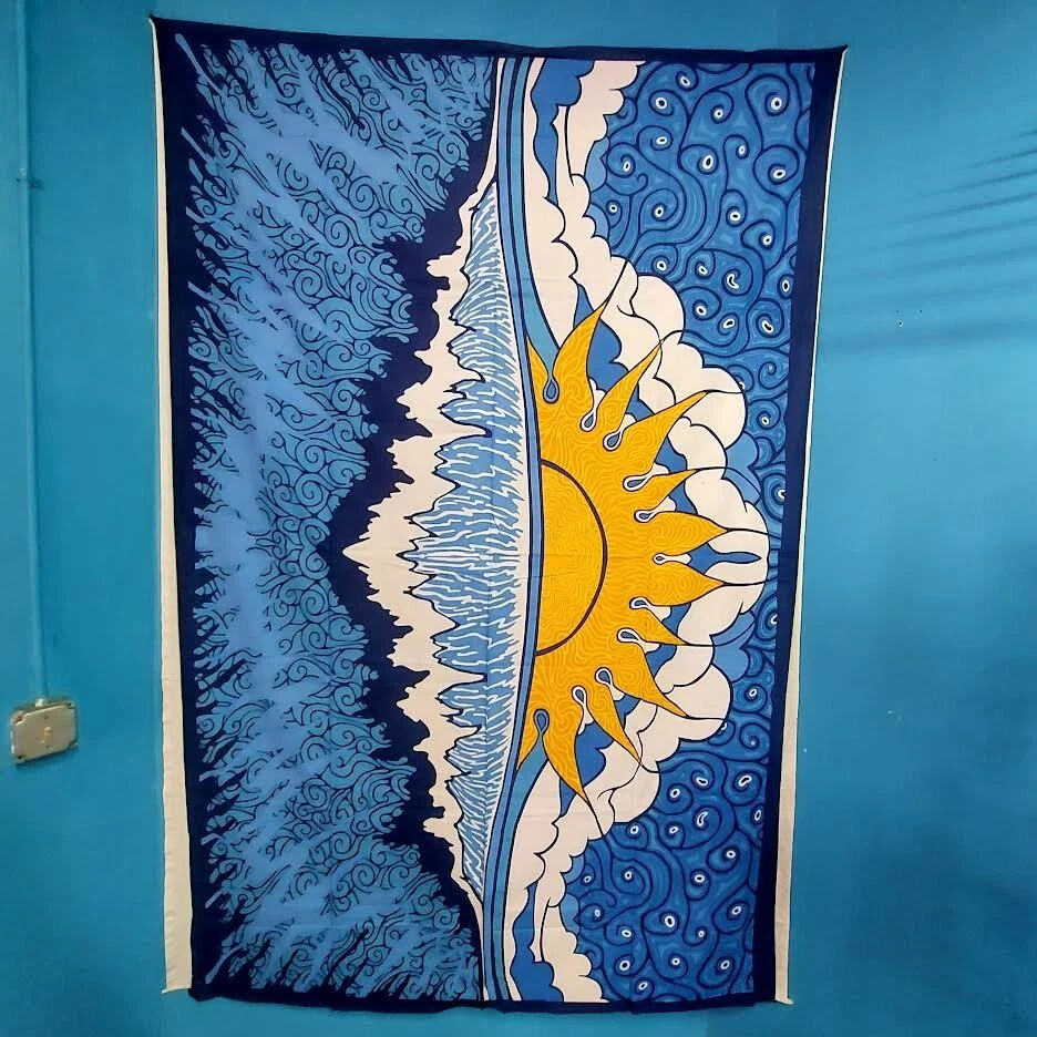 Sun Wave Tapestry 60 x 90 Inches eBay