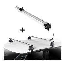 Fahrradträger Bike Pro + Dachträger VDP EVO ALU für Skoda Citigo 5 Türer ab 2012