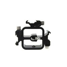 EXMAX 3 Triple Cold Shoe Mount Adapter Camera Flash Bracket