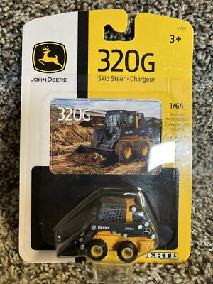 #ad 2023 NEW 1:64 ERTL John Deere Model 320G Skidsteer Loader NEW $18.99