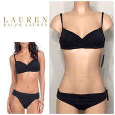 Lauren Ralph Lauren underwire black bikini. NWT