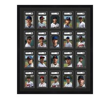 SGC Graded Card Frame Display Holds (20) Slabs Baseball, UV Protection