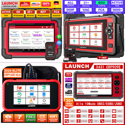 LAUNCH CRP129E CRP909E CRP919E BT KFZ OBD2 Diagnosegerät Scanner ENG ABS AT SRS