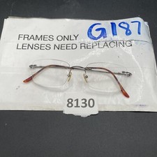 Vintage Cottet Eyeglasses France Tech 33 Frames Only 49-10-110 CT691 G187