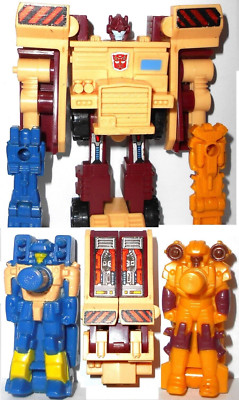 Transformers LANDFILL 1988 Targetmaster Flintlock silencer Complete g1 generatio