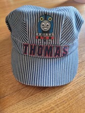 Thomas and Friends Youth Child Blue Stripe Engineer's Cap Hat One Size Fits Most