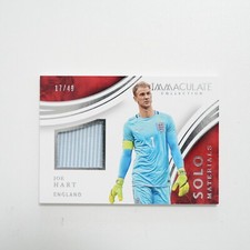 2017 Panini Immaculate Collection Soccer Joe Hart 17/49 Patch #SM-JHA NM-Mint