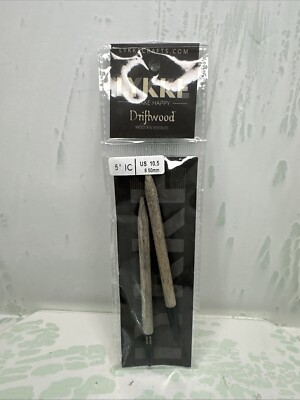 Lykke Driftwood Wooden Needles Size US 10.50 6.50mm New