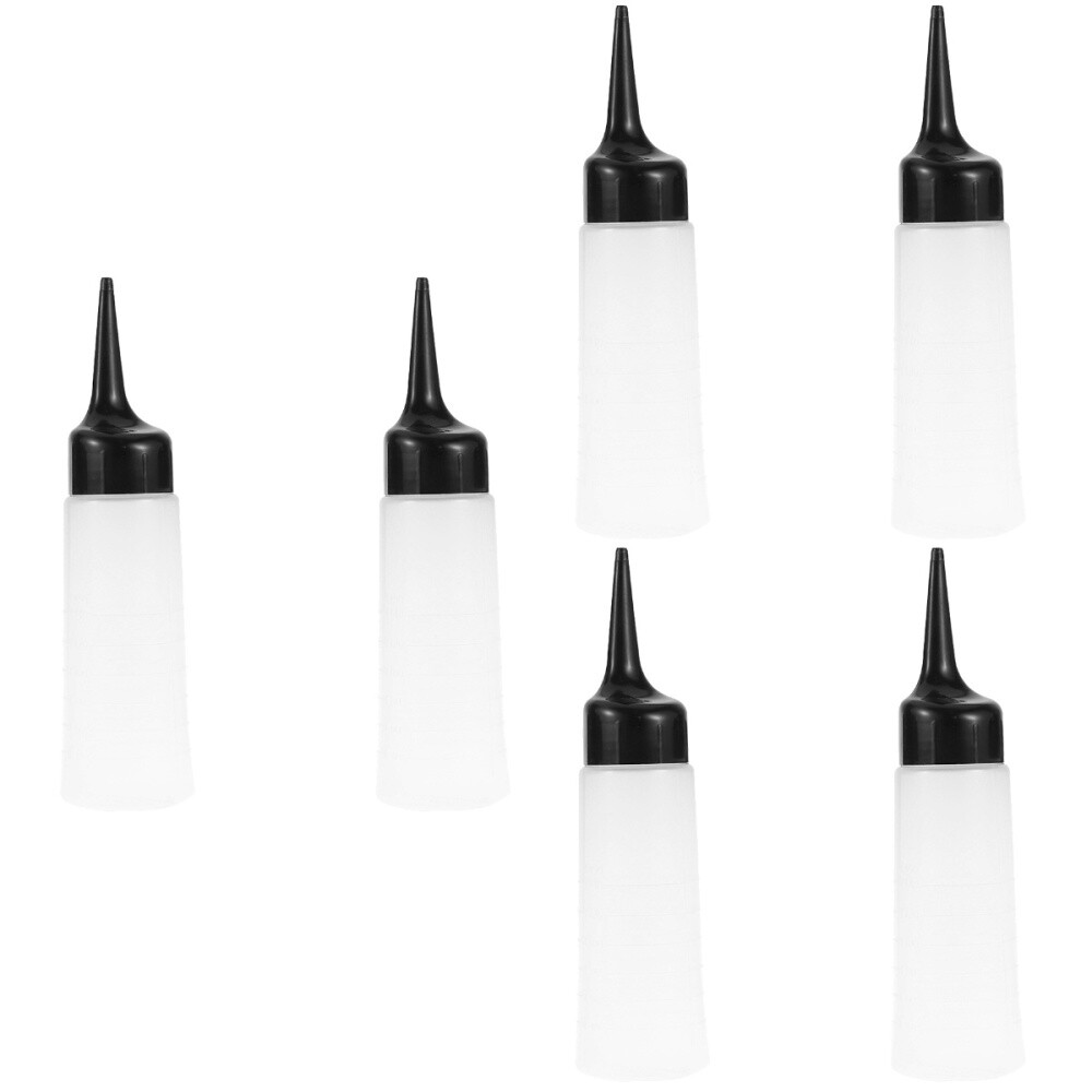 2 Pcs Hair Tint Bottles Salon Hair Bottles Hair Scalp Bottle Hair