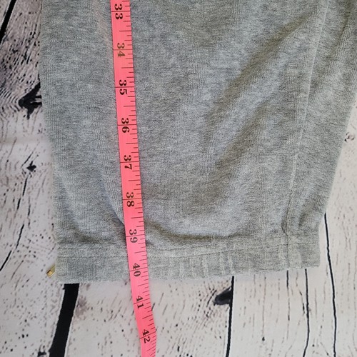 VINTAGE Sean John Pants Mens Extra Large (20) Gray Track Velour Baggy Streetwear - Foto 11 di 12