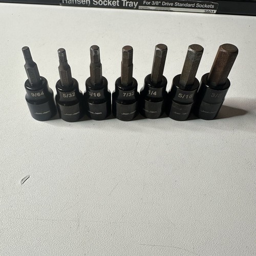 Mac Tools Jesse James WCC 3/8” Drive Hex Torx Philips Flat Socket Set 20 Piece - Picture 13 of 19