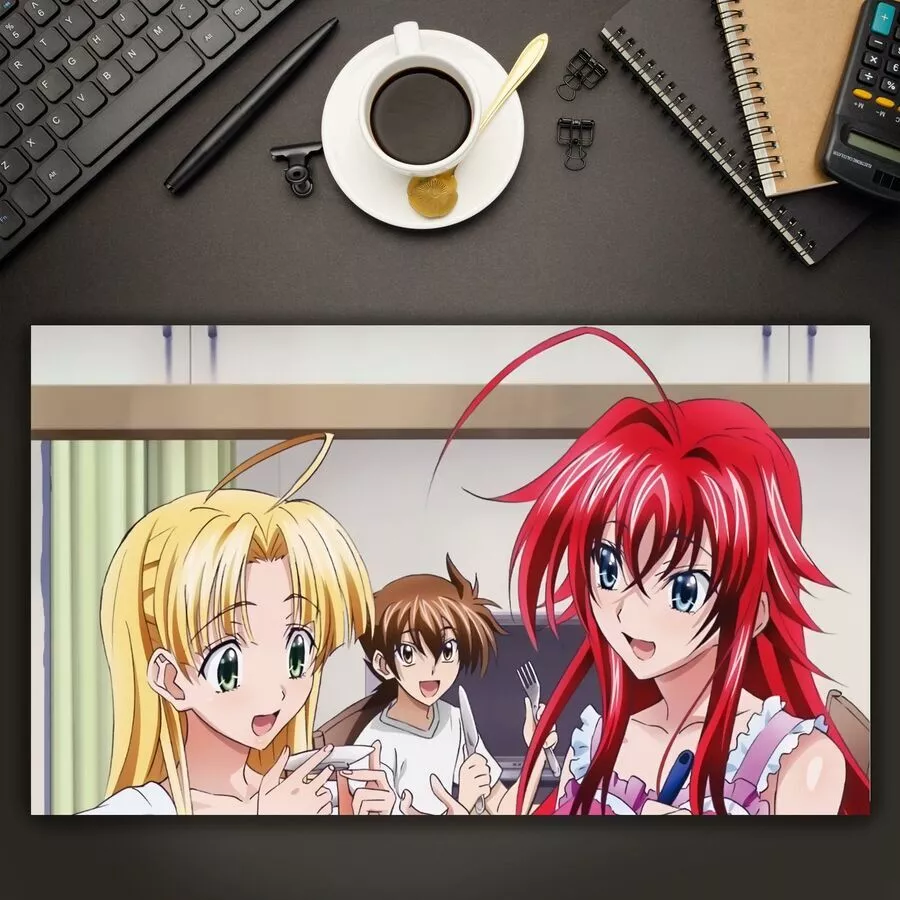 High School DxD Rubber Desk Mat Rias Gremory Wedding Ver