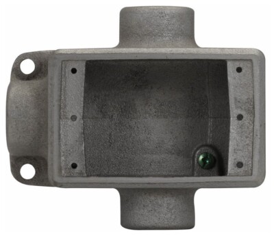 Crouse-Hinds FST1, Cast Device Box, 1/2 Fs/Fd Sgl Gang Cast Device Bx, 1 PC