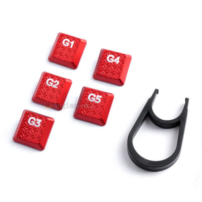 G1-G5 Tastenkappen für Logitech G813/G815/G913/G915 RGB mechanische Tastaturen