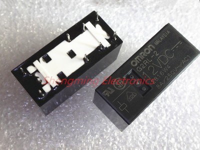 Relais G2RL-2-12VDC 24VDC 5VDC DC12V 8 Broches 8A, Deux