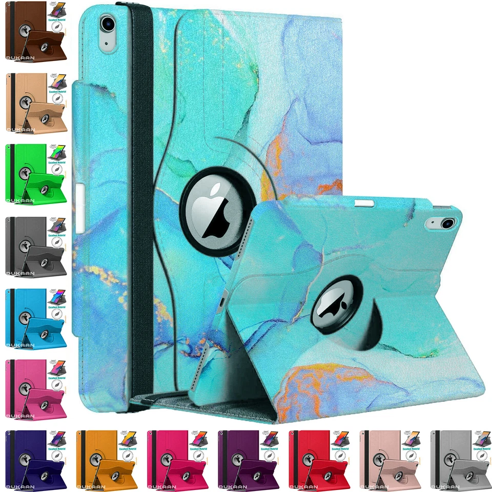 GALTD For iPad 11th (A16), 10th Generation 11", 10.9" 2025-22 Case 360 Rotating Smart