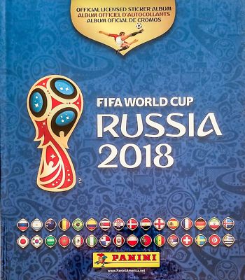 PANINI 2018 FIFA WORLD CUP RUSSIA HARD COVER ALBUM (USA VERSION