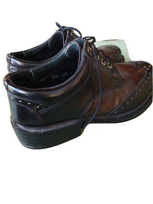 Mens Aldo leather Dress Shoes Size10 M Brown Lace Up #SHOE  display picture 1