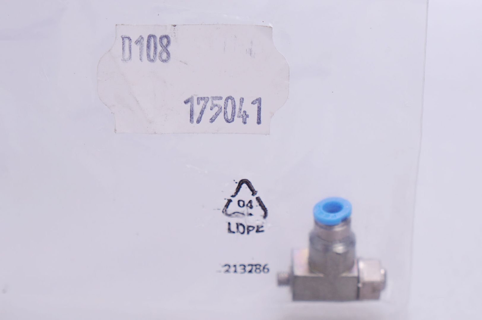 Festo 175041 throttle check valve GRLA-M3-QS-3 OVP, new.