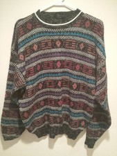 Vintage Clothing Sweater - McGregor - Large L - Multi-Color