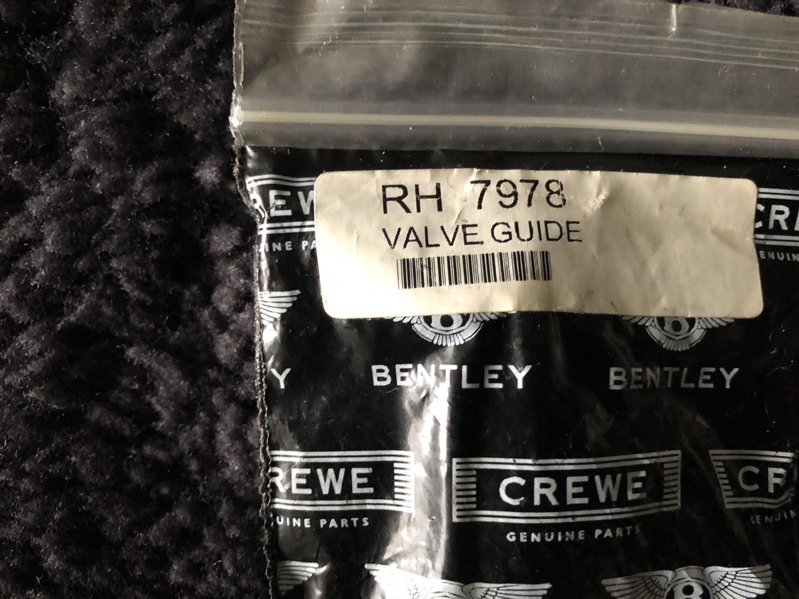 Rolls-Royce Bentley Silver Wraith Cloud MK VI Valve Guide 1946-58 RH7978 NOS OEM