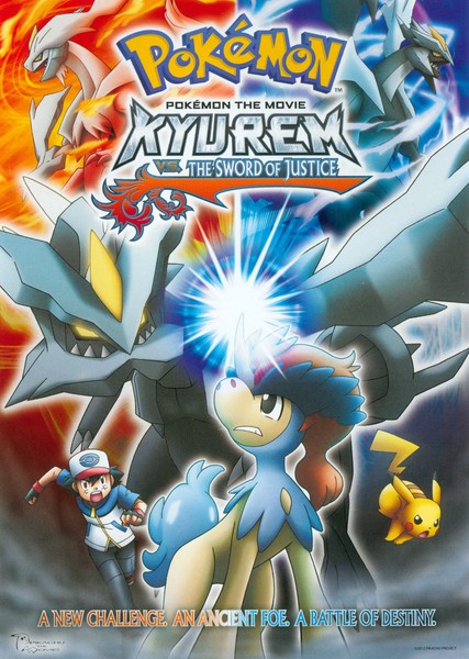 POKEMON THE MOVIE 15: KYUREM VS SWORD OF JUSTICE *2013* / NEW Region 1 DVD
