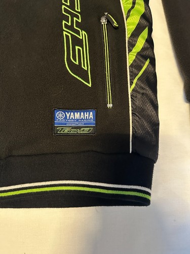 Giacca Clinton Yamaha Tech3 Fleece Factory Racing taglia media full zip moto - Foto 2 di 15