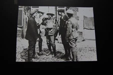 Photo Silver Print: English Soldiers War 14-18
