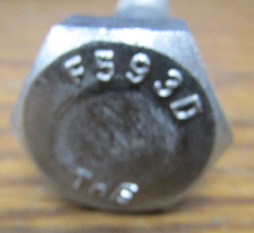 ✌️5) NUEVO PERNO DE CABEZA HEXAGONAL 3/4-10X4 18-8S SS 3/4-10 X 4" 304 ACERO INOXIDABLE 1YA61 - Imagen 5 de 5