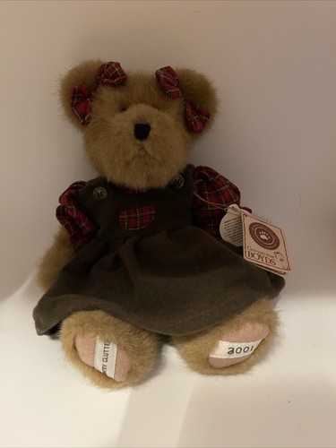 Boyds Bears - 2001 Millie Marie Goodbear - Country Clutter Exclusive - Plush NWT