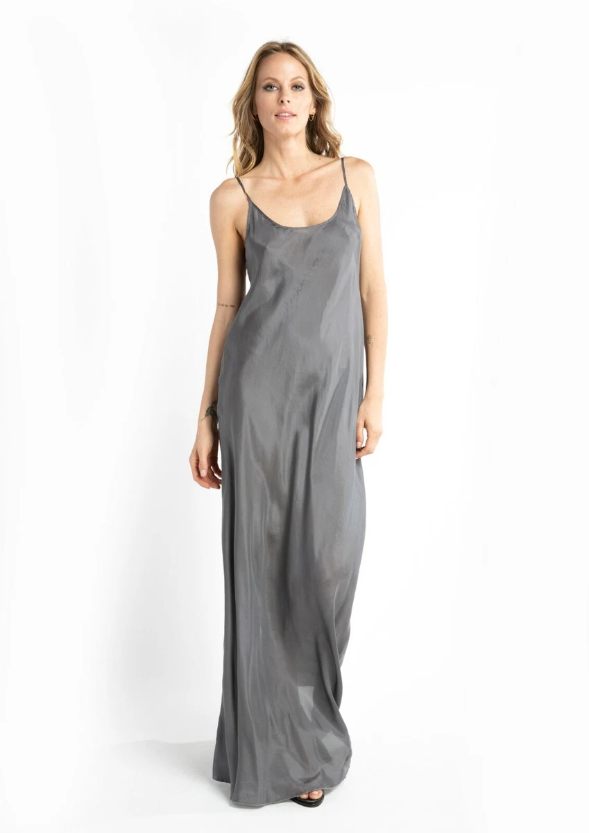 Full length silk slip top