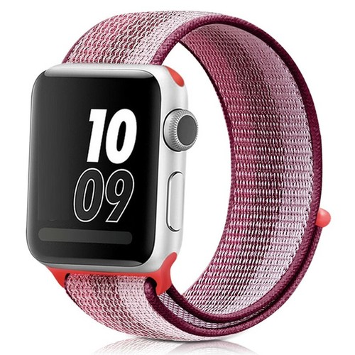 CORREA RELOJ APPLE WATCH SERIES 1 2 3 (38 MM) / 4 5 6 SE (40 MM) ROJO ROSA  | eBay