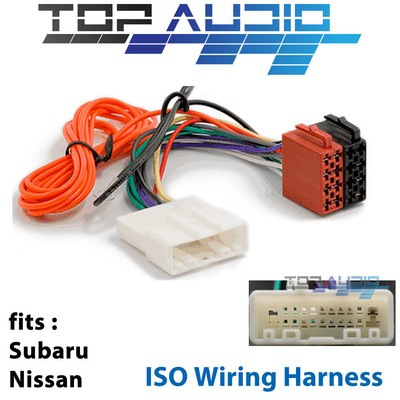 fit Nissan Navara D40 NP300 ISO WIRING HARNESS adaptor lead wire loom